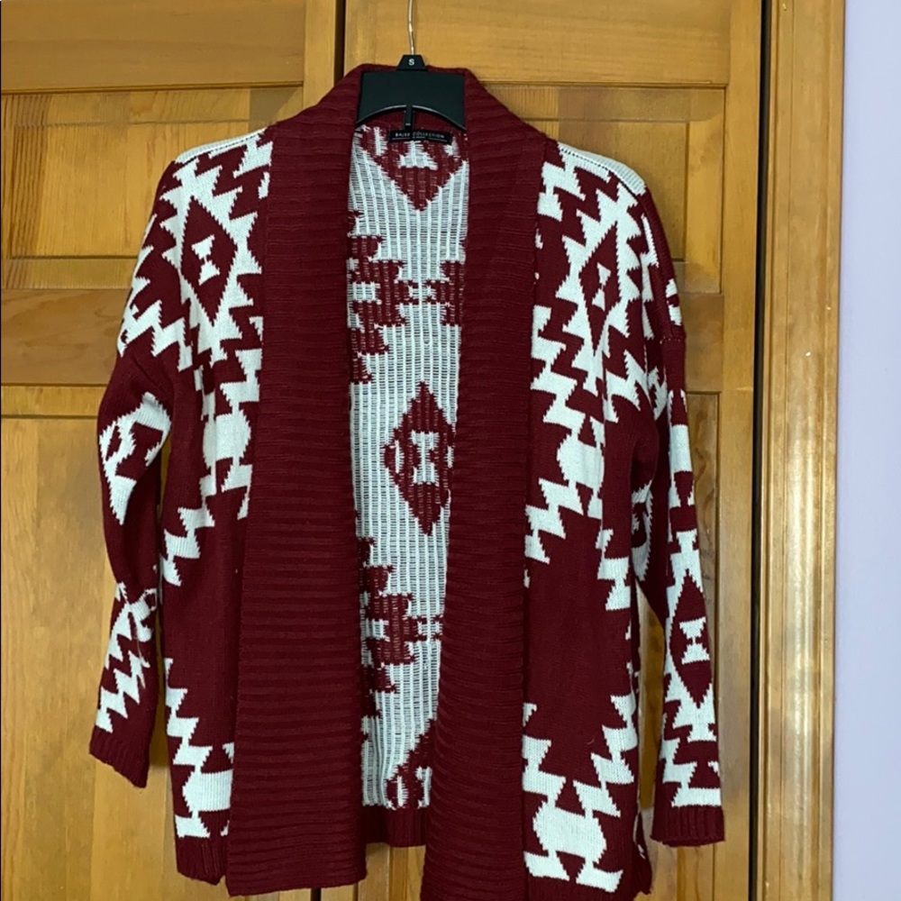 Aztec Print Cardigan